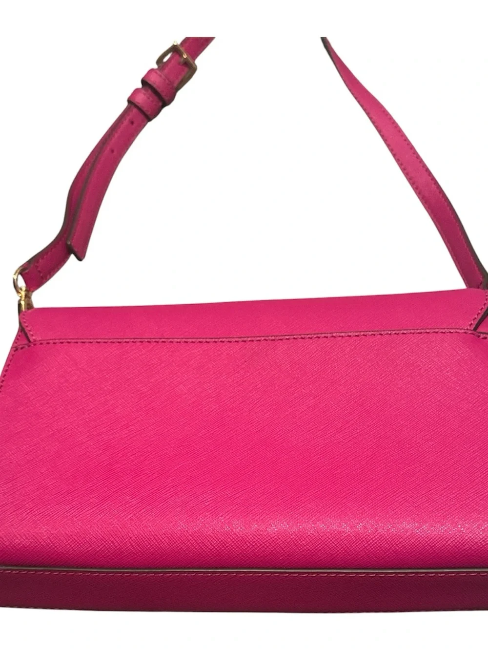Tory Burch Hot Pink Leather Crossbody Bag